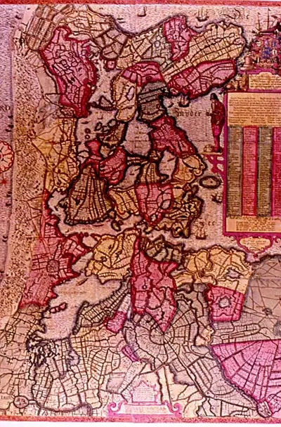 II-1. Kaart van West-Friesland uit 1575
